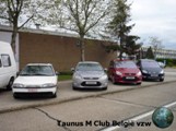 Taunus M Club in Genk bij de 14 miljoenste Ford